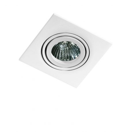 Spoturi tavan fals - Spot incastrat directionabil de tavan/plafon EDITTA alb