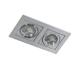 Spoturi tavan fals - Spot incastrat tavan/plafon PACO 2 aluminiu
