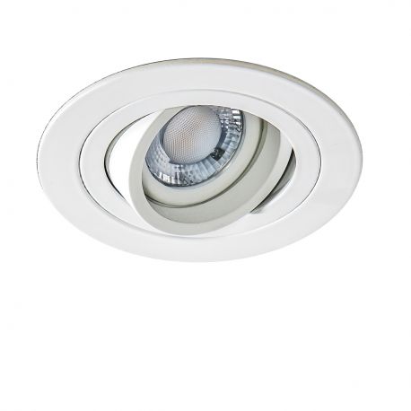 Spoturi tavan fals - Spot incastrat tavan/plafon CARO R alb