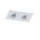 Spoturi tavan fals - Spot incastrat tavan/plafon CARO 2 S alb