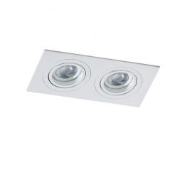 Spoturi tavan fals - Spot incastrat tavan/plafon CARO 2 S alb