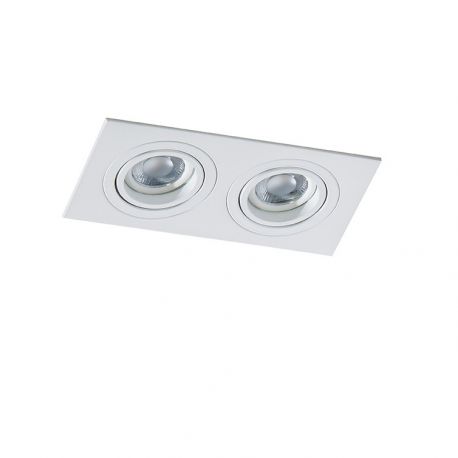 Spoturi tavan fals - Spot incastrat tavan/plafon CARO 2 S alb