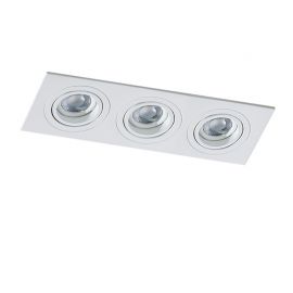 Spoturi tavan fals - Spot incastrat tavan/plafon CARO 3 S alb