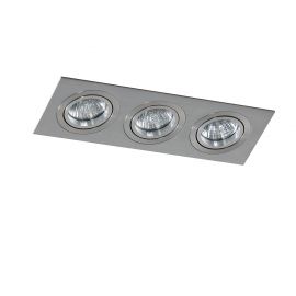 Spoturi tavan fals - Spot incastrat tavan/plafon CARO 3 S aluminiu