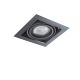 Spoturi tavan fals - Spot incastrat tavan/plafon NOVA 1 negru