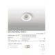 Spoturi tavan fals - Spot LED incastrat tavan/plafon OKA 4000K alb