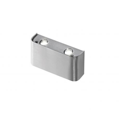 Aplice, corpuri de iluminat pentru pereti - Aplica LED ambientala GINNO 2 aluminiu