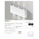 Aplice, corpuri de iluminat pentru pereti - Aplica LED ambientala GINNO 3 aluminiu