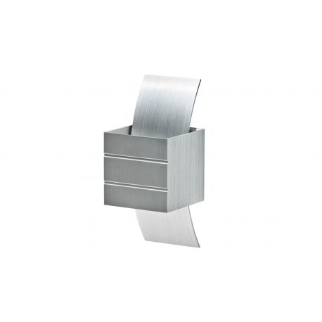 Aplice, corpuri de iluminat pentru pereti - Aplica perete cu lumina ambientala Vidal aluminiu