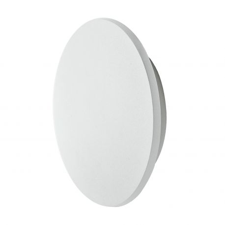 Aplice, corpuri de iluminat pentru pereti - Aplica perete LED ambientala IP54 ANCONA M alba