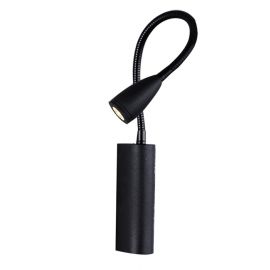 Aplice, corpuri de iluminat pentru pereti - Aplica LED cu brat directionabil VERONICA neagra