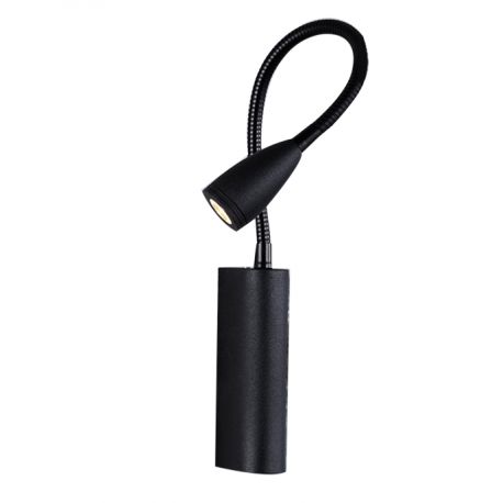 Aplice, corpuri de iluminat pentru pereti - Aplica LED cu brat directionabil VERONICA neagra