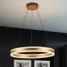 Lustra LED design modern circular 100cm Helia aurie 