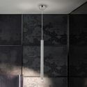 Pendul LED dimabil design modern minimalist Varas crom