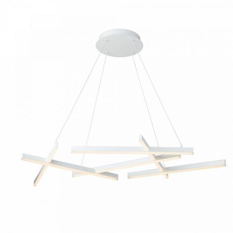 Candelabre, Lustre - Lustra LED design modern Line alba