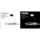 Candelabre, Lustre - Lustra LED design modern Line alba