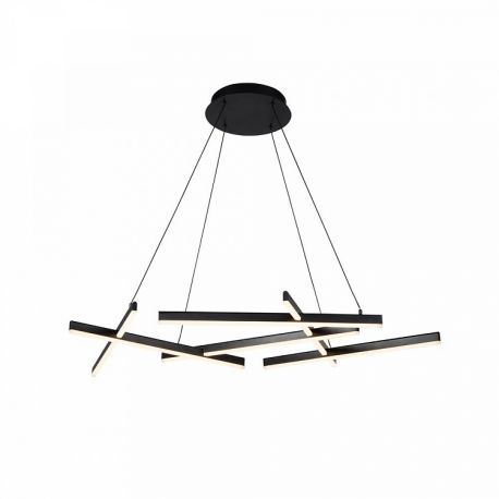 Candelabre, Lustre - Lustra LED design modern Line neagra