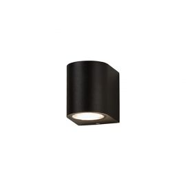 Aplice - Aplica de perete exterior ambientala IP54 RIMINI gri inchis