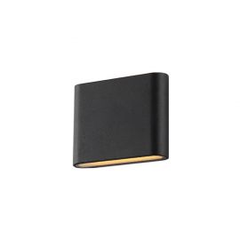 Aplice - Aplica LED de perete exterior ambientala IP54 CREMONA S gri inchis