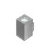 Aplice - Aplica de perete exterior cu iluminat up-and-down IP54 LIVIO 2 gri deschis