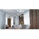 Lustre aplicate - Lustra moderna aplicata design deosebit 80cm Luvia clar