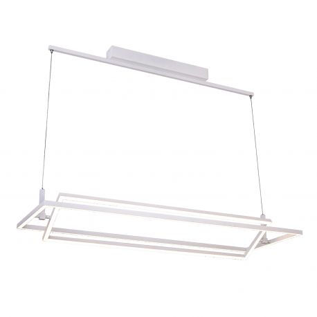 Pendule, Lustre suspendate - Lustra LED dimabila design modern VIENA white