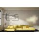 Pendule, Lustre suspendate - Lustra LED dimabila design modern Quadratus black