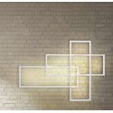 Aplica de perete LED dimabila design modern Quadratus white