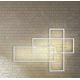 Aplica de perete LED dimabila design modern Quadratus white
