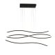 Pendule, Lustre suspendate - Lustra LED dimabila design modern Waves black