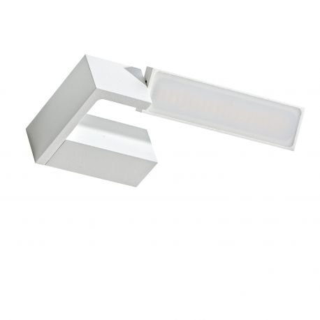 Iluminat pentru baie - Aplica LED cu spot directionabil pentru baie IP44 Dalen 4000K alba