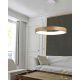 Lustre aplicate - Lustra LED aplicata moderna design lemn natural 45cm Silvam
