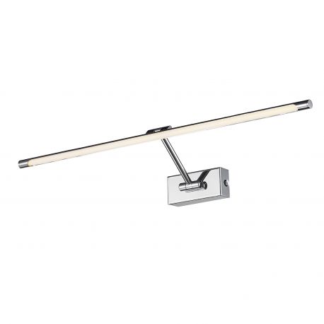 Aplice oglinda, tablou - Aplica de perete LED pentru tablou cu brat directionabil DaVinci 90 crom
