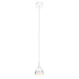 Pendule, Lustre suspendate - Pendul LED design modern Dalmatia 1 white