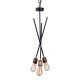 Pendule, Lustre suspendate - PENDUL DESIGN VINTAGE Atom CEILING LIGHT