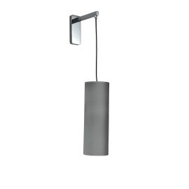 Aplice, corpuri de iluminat pentru pereti - Aplica perete design modern Almeria gri