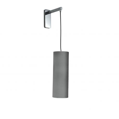 Aplice, corpuri de iluminat pentru pereti - Aplica perete design modern Almeria gri