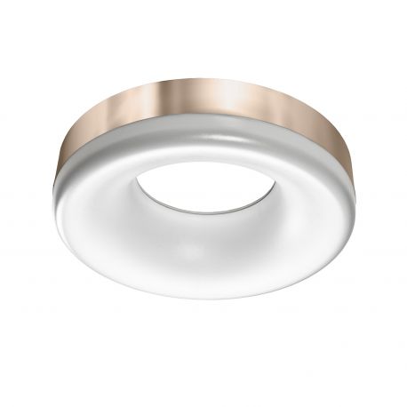 Plafoniere - Plafoniera LED design modern Ring satin