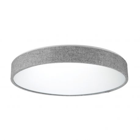 Lustre aplicate - Lustra LED dimabila cu telecomanda Collodi gri