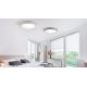 Lustre aplicate - Lustra LED dimabila cu telecomanda Collodi gri