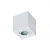 Spot aplicat pentru baie IP44 Brant 1 square alb