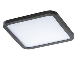 Iluminat pentru baie - Spot LED pentru baie incastrat IP44 Slim 15 square 3000K negru