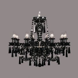 Lustre Cristal Bohemia - Lustra 8 brate cristal Bohemia