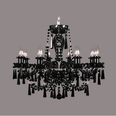 Lustre Cristal Bohemia - Lustra 8 brate cristal Bohemia