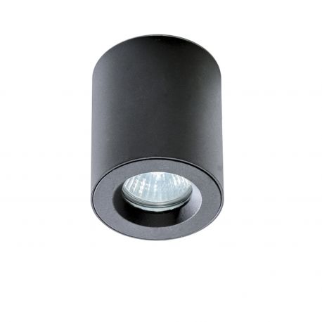 Iluminat pentru baie - Spot pentru baie aplicat tavan/plafon ARO negru