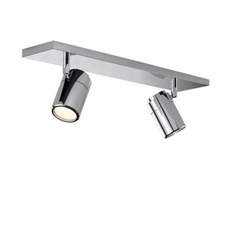 Iluminat pentru baie - Plafoniera cu 2 Spoturi directionabile pentru baie NOEMIE