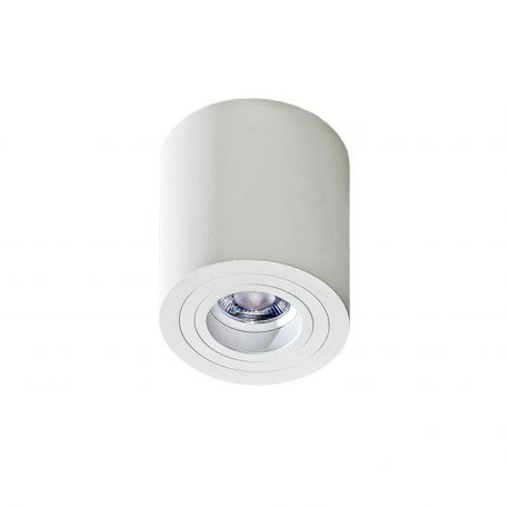 Plafoniere cu spoturi, Spoturi aplicate - Spot aplicat tavan/plafon stil modern Brant 1 alb