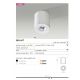 Plafoniere cu spoturi, Spoturi aplicate - Spot aplicat tavan/plafon stil modern Brant 1 alb