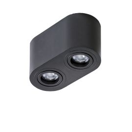 Plafoniere cu spoturi, Spoturi aplicate - Spot aplicat tavan/plafon stil modern Brant 2 negru