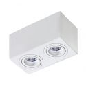 Spot aplicat tavan/plafon stil modern Brant 2 SQUARE alb